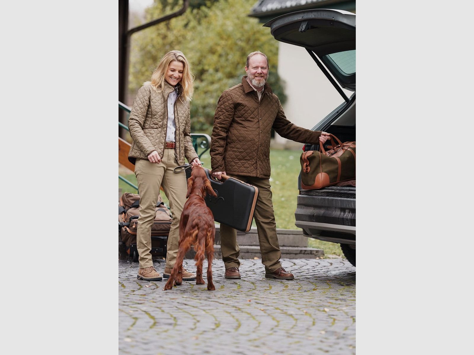 Blaser Suede Steppjacke Damian