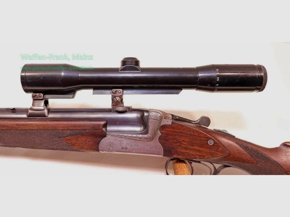Sauer and Sohn/Suhl Mod. 54 (BBF/Over and Under Double Rifle)