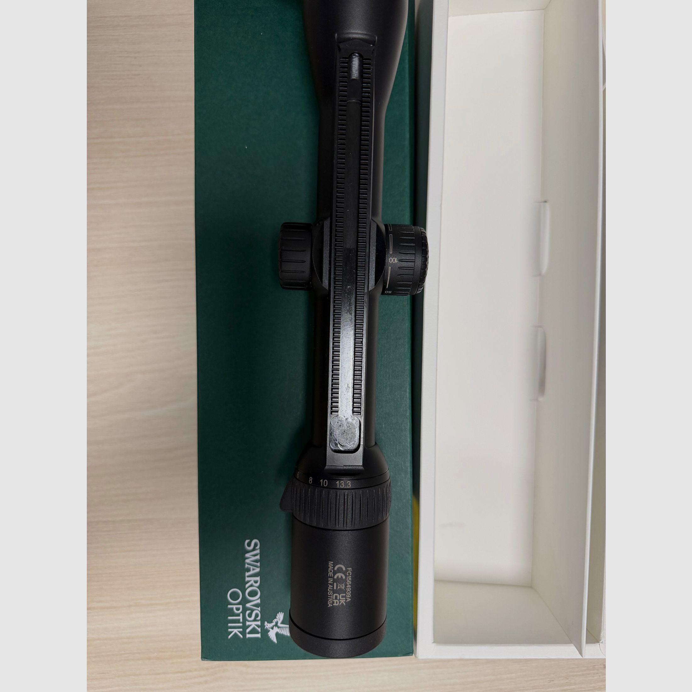 SWAROVSKI OPTIK Z8i 1.7-13.3x42 P SR with rail "The all-rounder