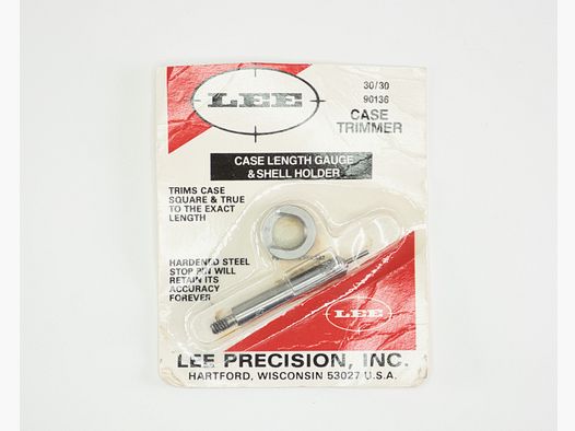 LEE Trimmer per cartucce e supporto per cartucce calibro 30-30 Winchester