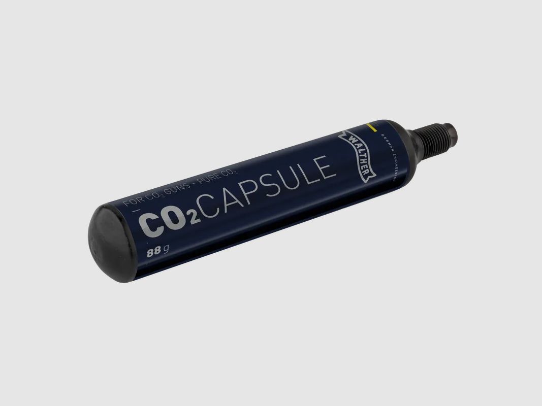WALTHER CO2 CAPSULE 88 GRAM, afbeelding 1 van 2