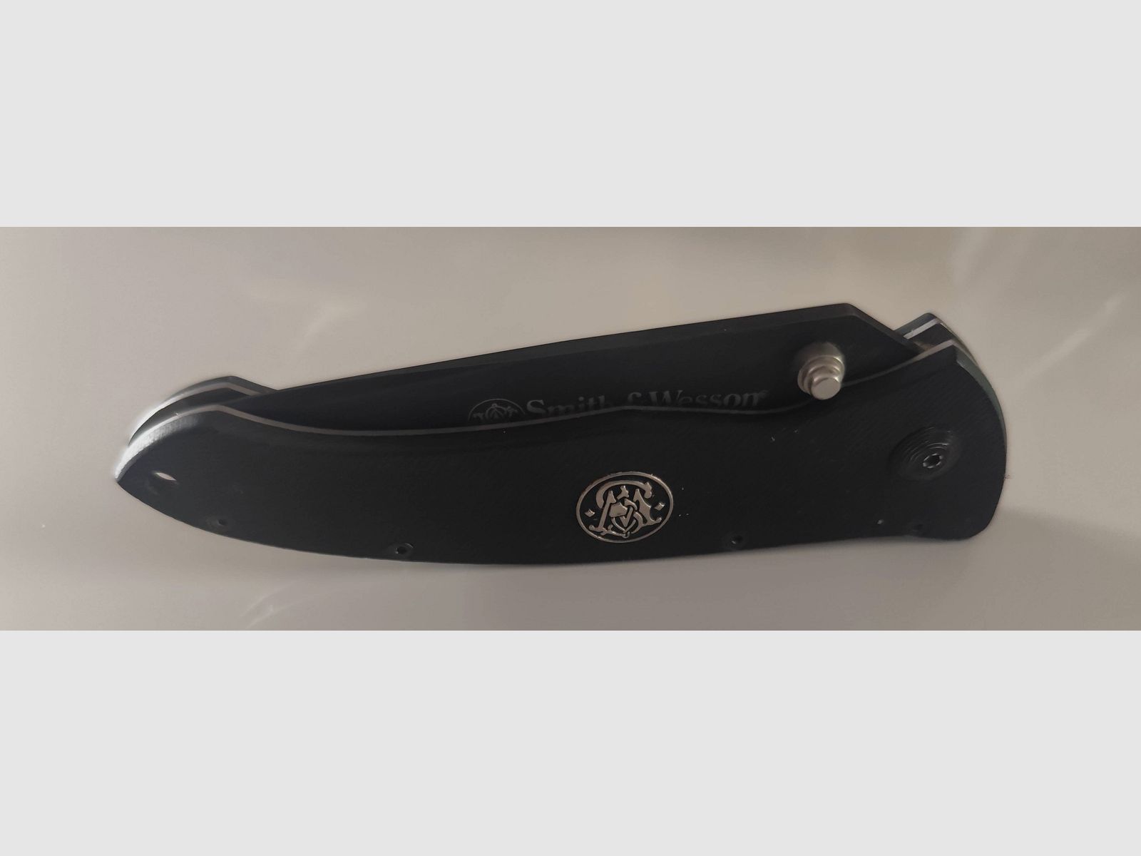 ❗Smith and Wesson Einhandmesser Extreme Ops, Stahl 440 C, G-10 Schalen, Gürtelclip