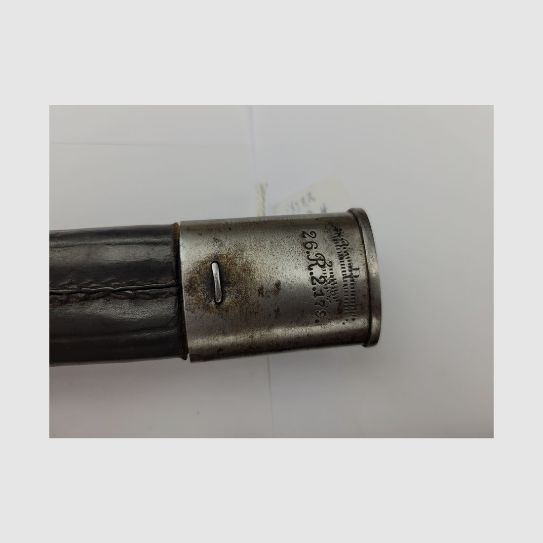 Seltene deutsche Bajonett 84/98 1. Typ – Weyersberg – preußisch 1888 – mit Nummer ! – BE+/TBE-, Bild 14 von 17