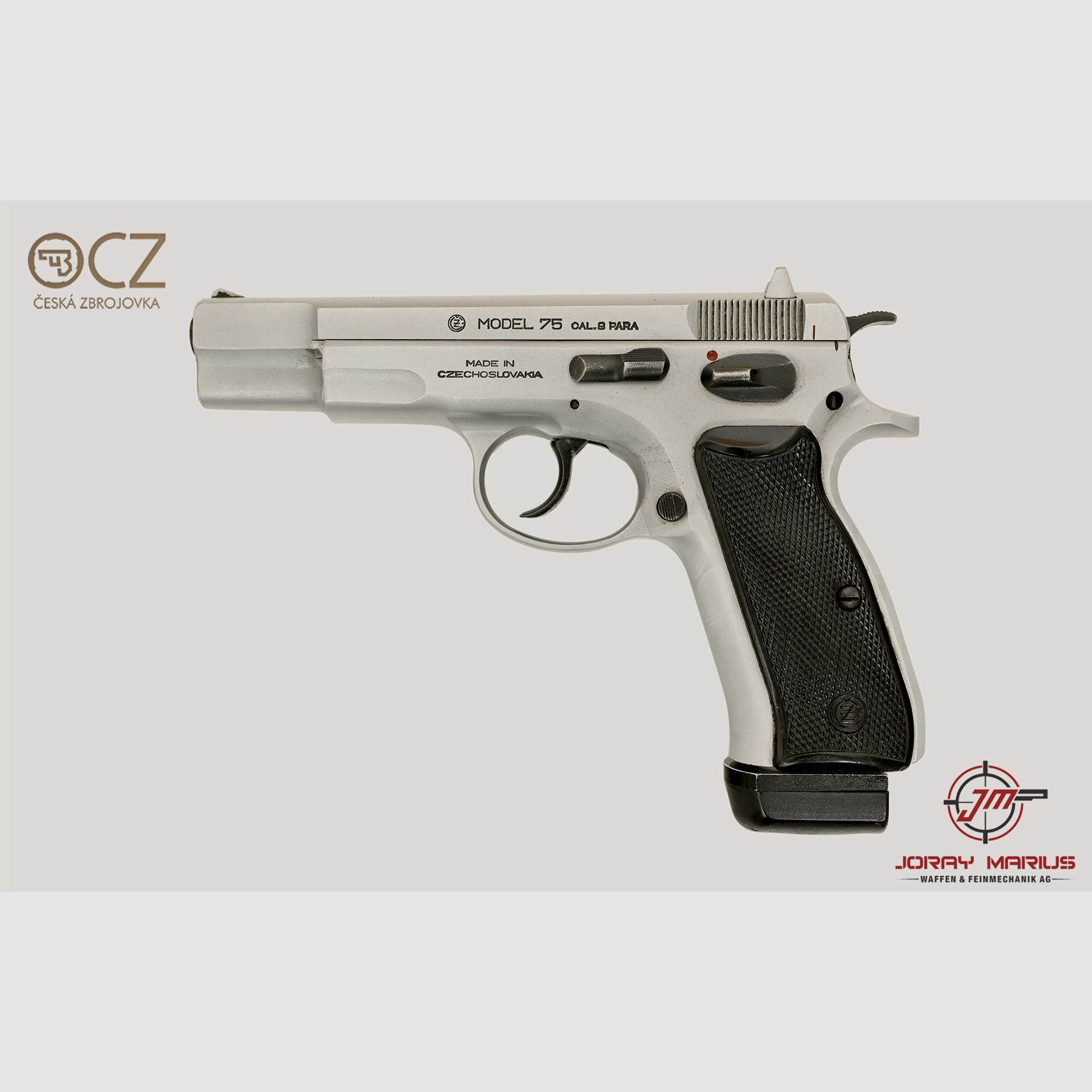 CZ 75 Chrome 9mm Para JG1989, Bild 2 von 2