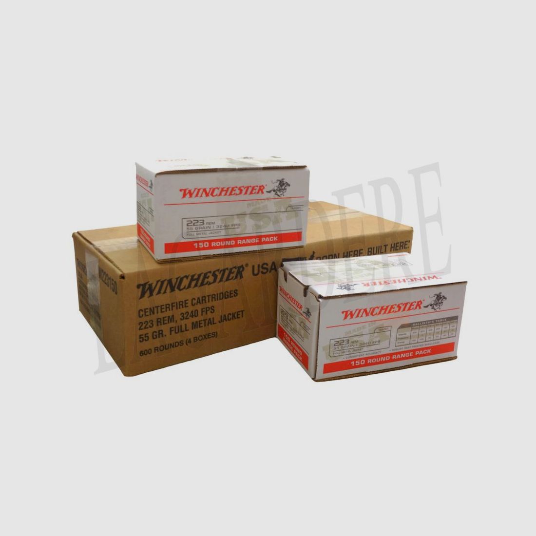 WINCHESTER W223150 FMJ 55 GRS(CARTOUCHE A BALLE)