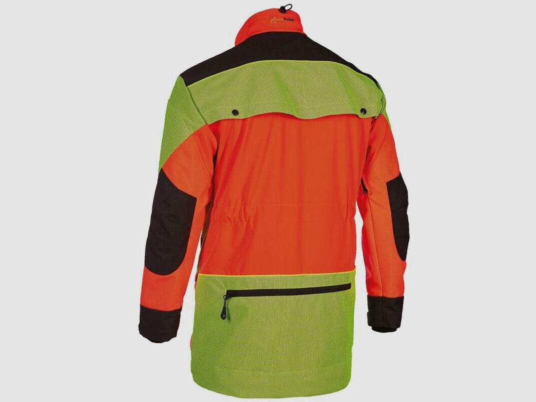 PSS X-treme Herren Sauenschutzjacke Protect Neonrot/Gelb