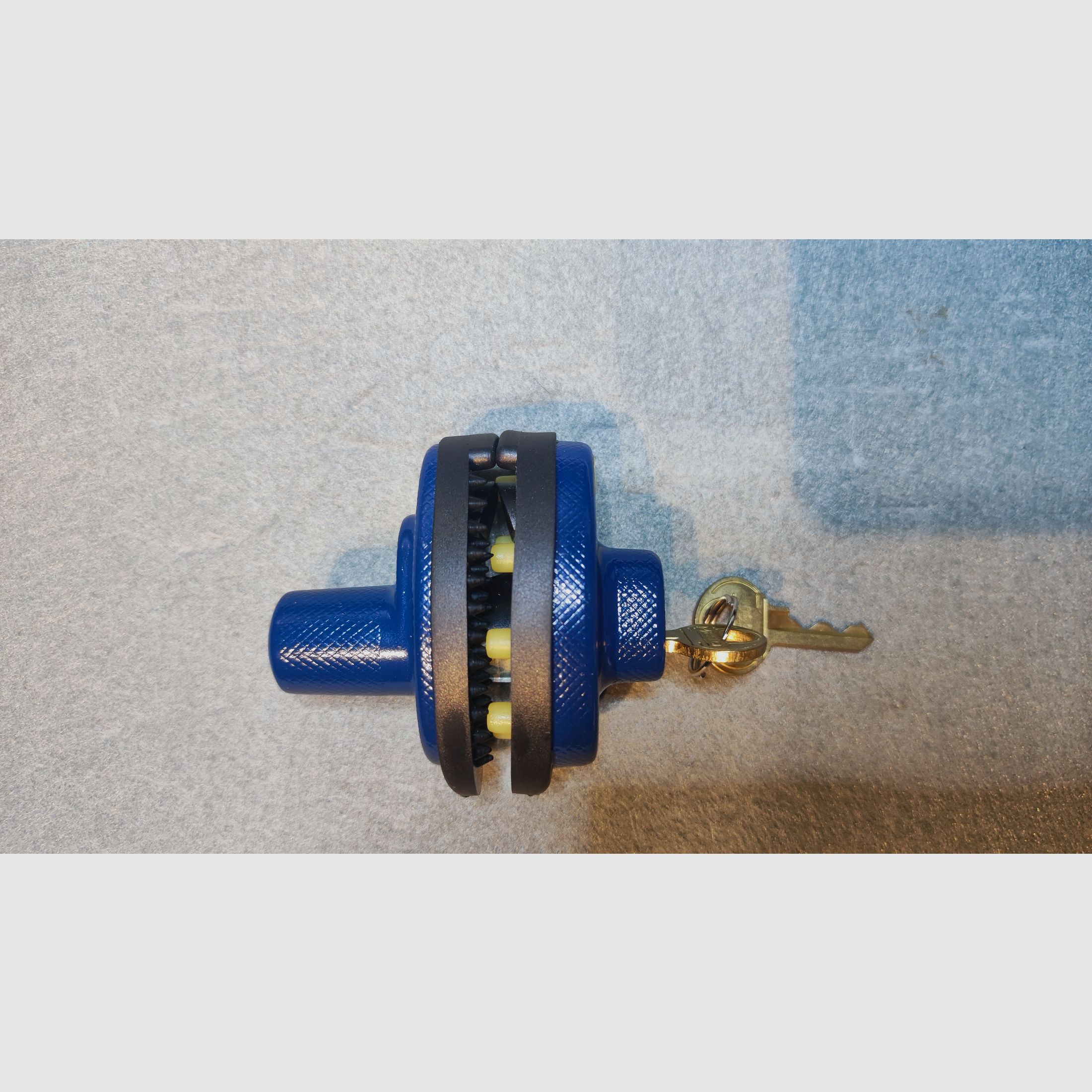 Master Lock Abzugsschloss 90DSPT Dunkelblau – unbenutzt