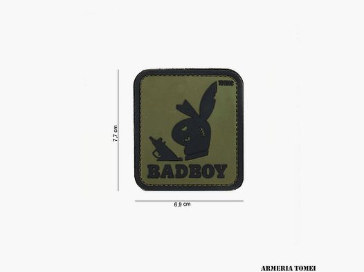 PATCH – 3D PVC BADBOY GREEN