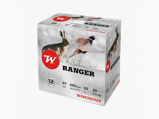 Winchester RANGER,12-67,12mm,32g,P4,25 Stück