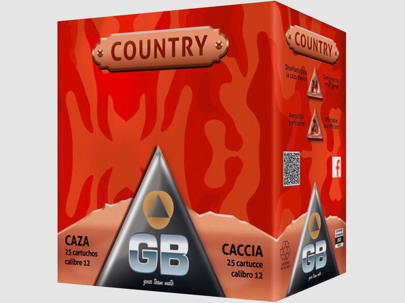 GB 12/70 Country 3,0mm 30g, image 1 sur 2