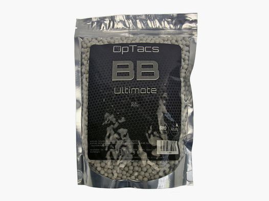 Softair - Kugeln OpTacs Ultimate BIO BBs 0,25 g 4000 Stk.