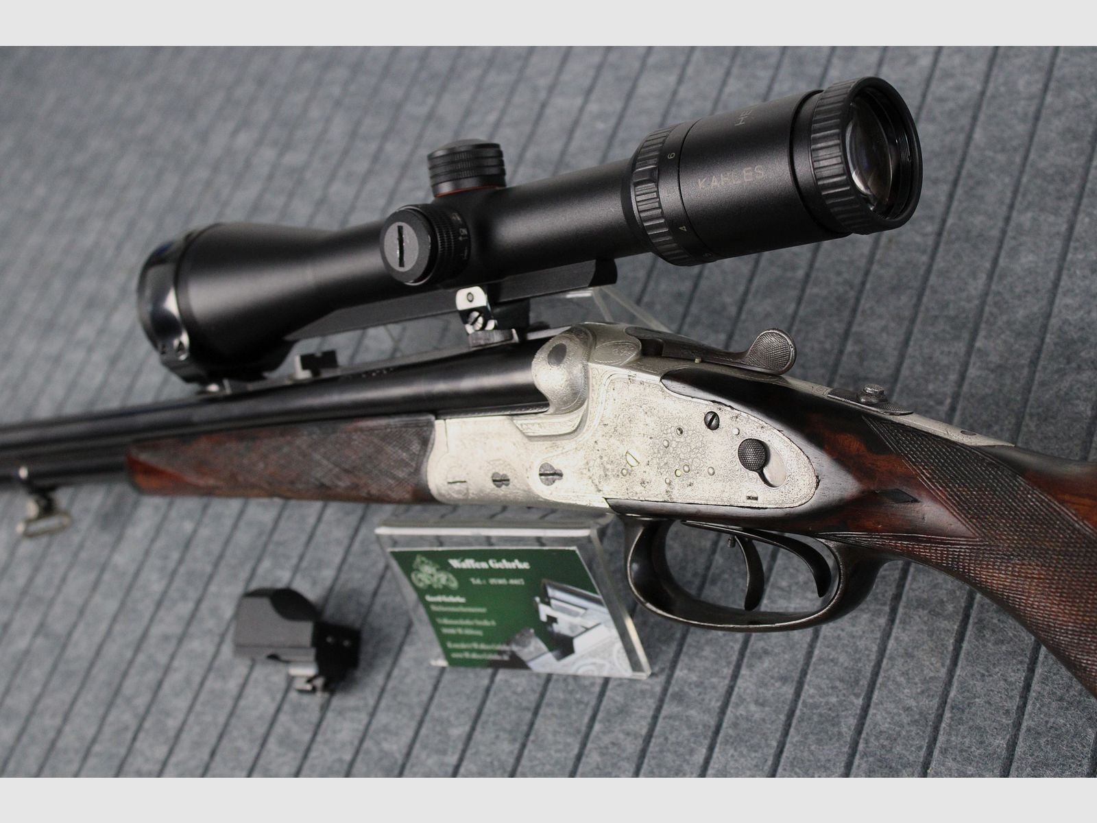 Bode Doppelbüchsdrilling 8X57IRS / 16