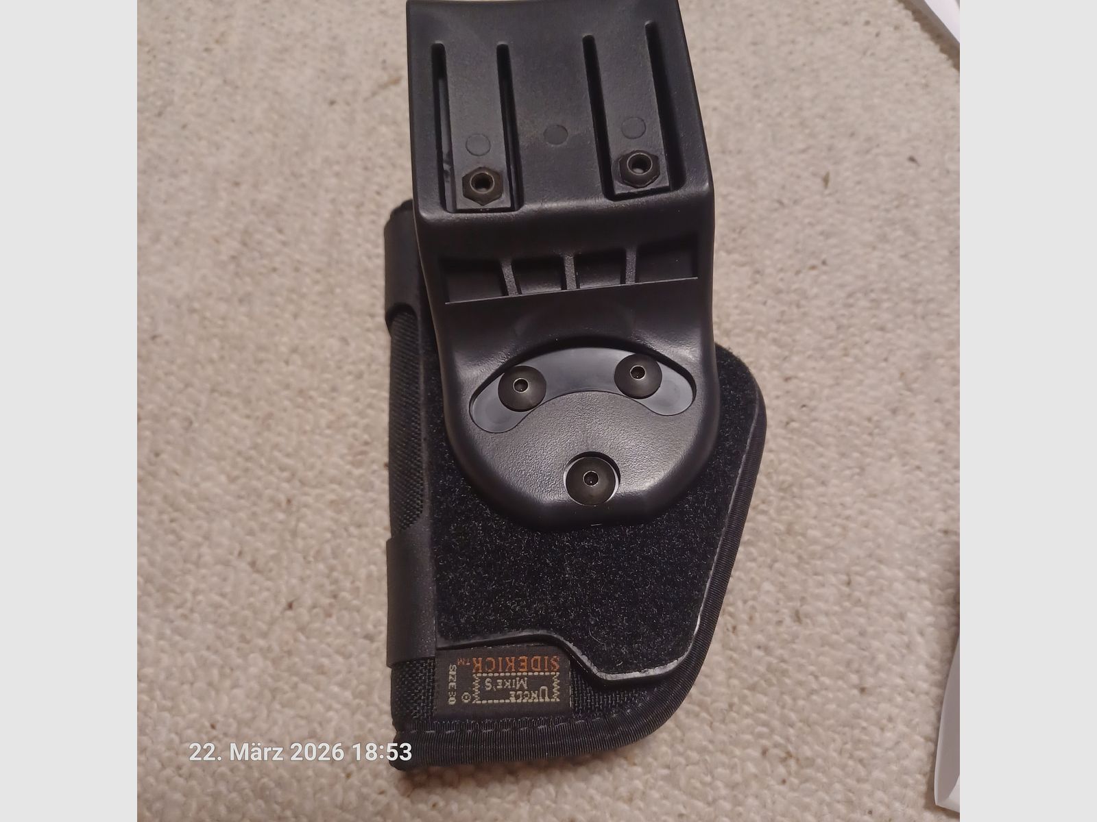 Uncle Mike’s Sidekick Pro-3 Slimline DienstholsterSieze 30 