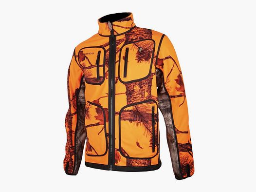 Chaqueta de caza polar reversible camo Somlys