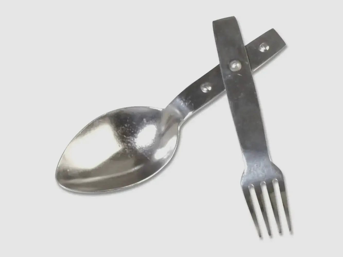 Mil-Tec Couverts Pliants Cuillère Fourchette Aluminium