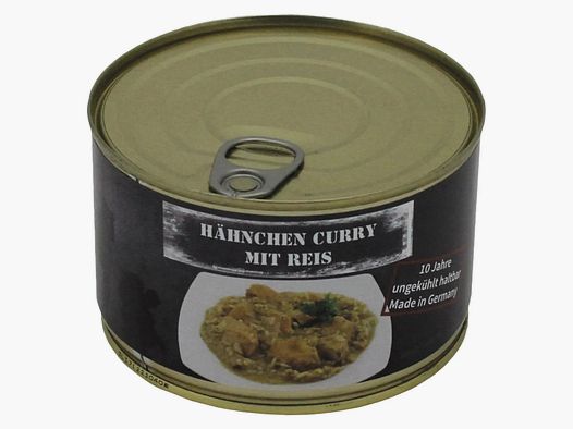 MFH MFH Curry di Pollo con Riso Cibo in Scatola 400 g