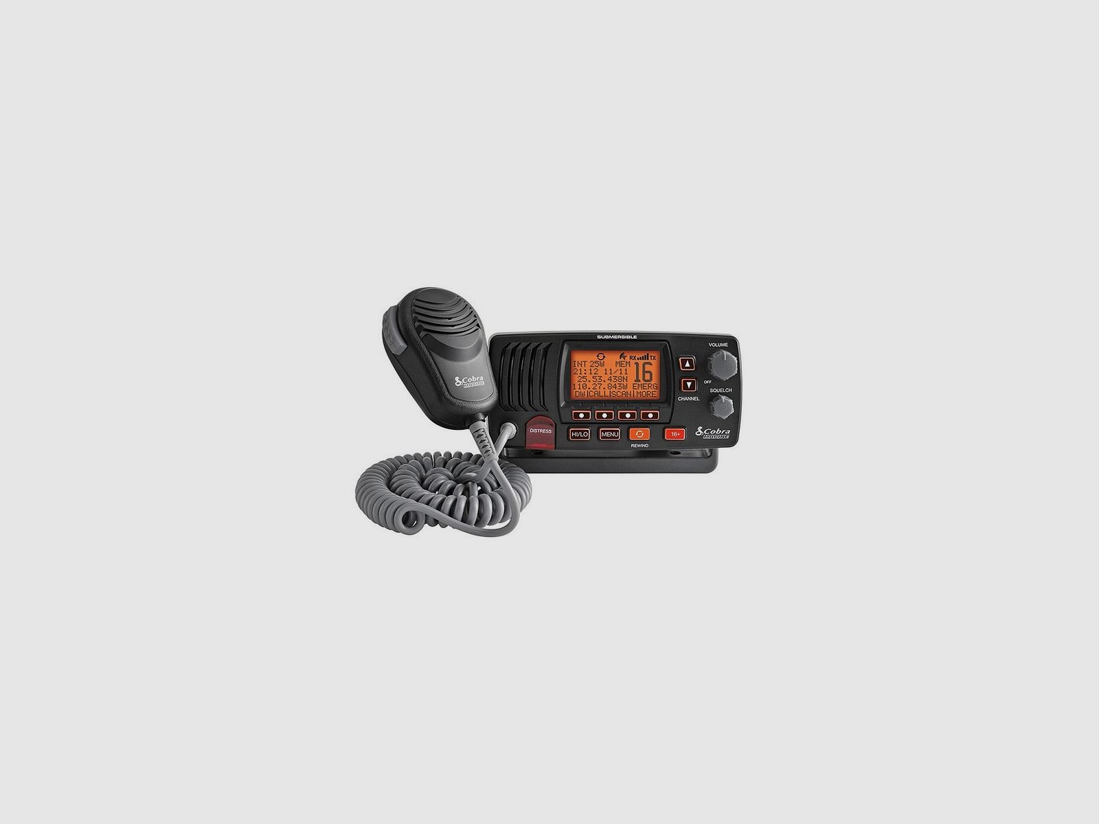 COBRA VHF MR F57 EU ZWART, afbeelding 1 van 3
