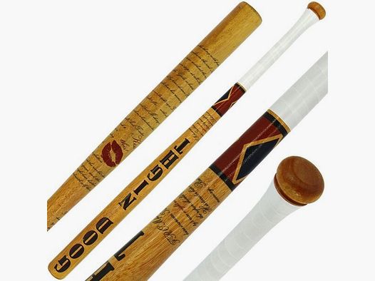 Harley `s Baseball Schläger Good Night toll verziert