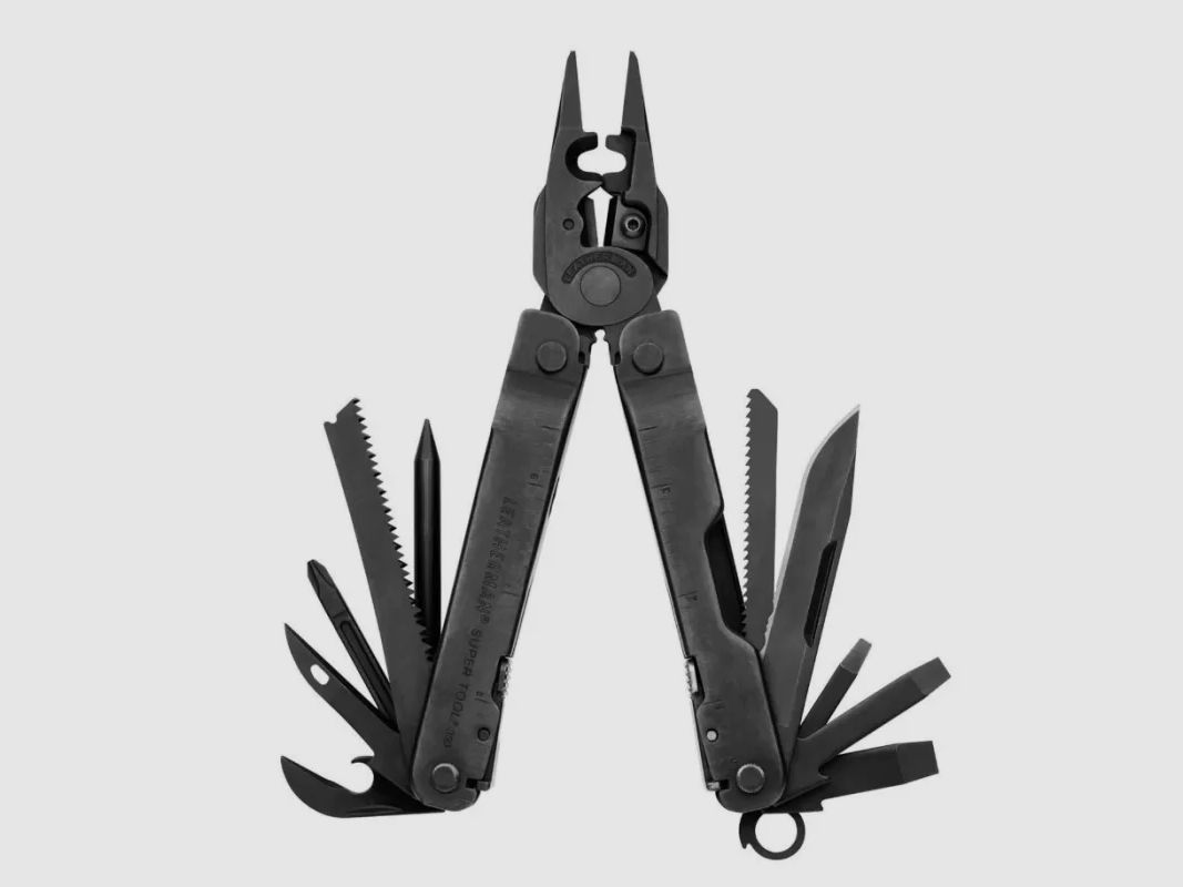Leatherman SUPER TOOL 300 EOD Schwarz, Molle Holster Schwarz, Bild 1 von 7