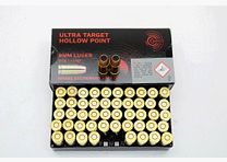 Geco 9mm Para 124gr. UTHP Ultra Target Hollow Point GERMAN MANUFACTURE - 9mm Luger 9mm Para 9 Para