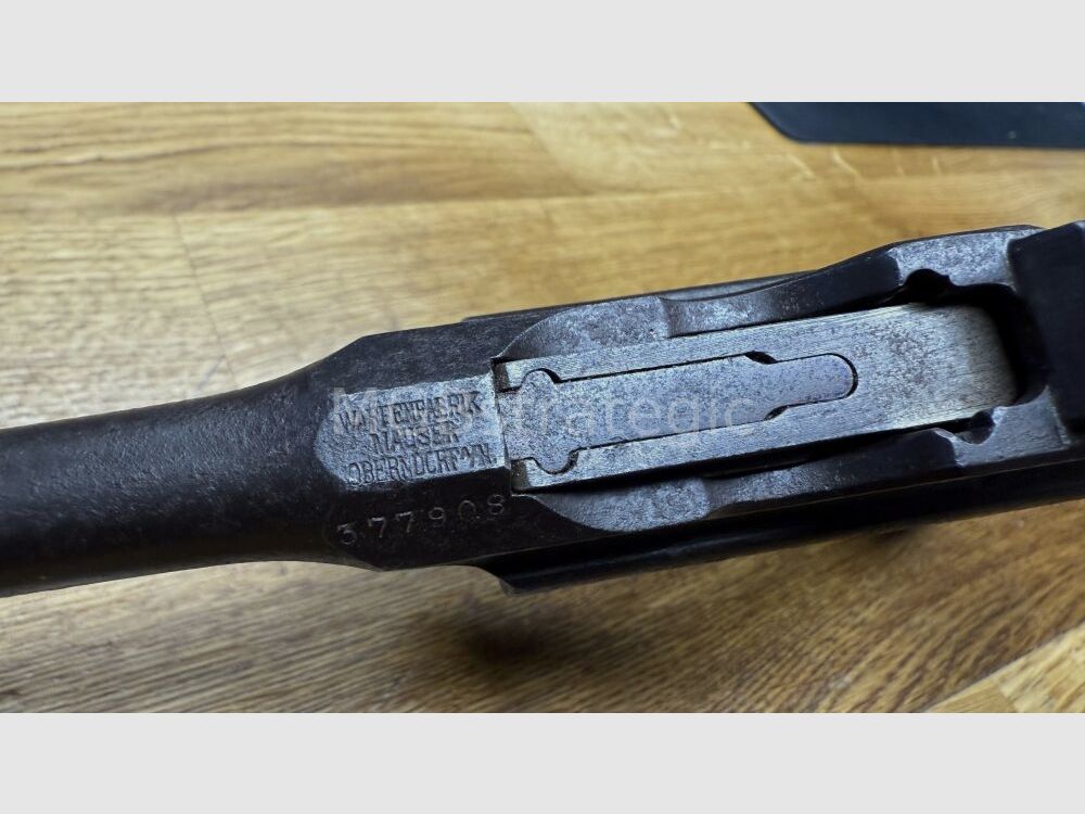 Mauser C 96 - halbautom. Pistole 7,63mmMauser Waffenfabrik Mauser Oberndorf A. Neckar