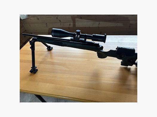 Blaser R8 .308 Win. GRS Bifrost mit bipod, Minox 3-15x56 mit ASV