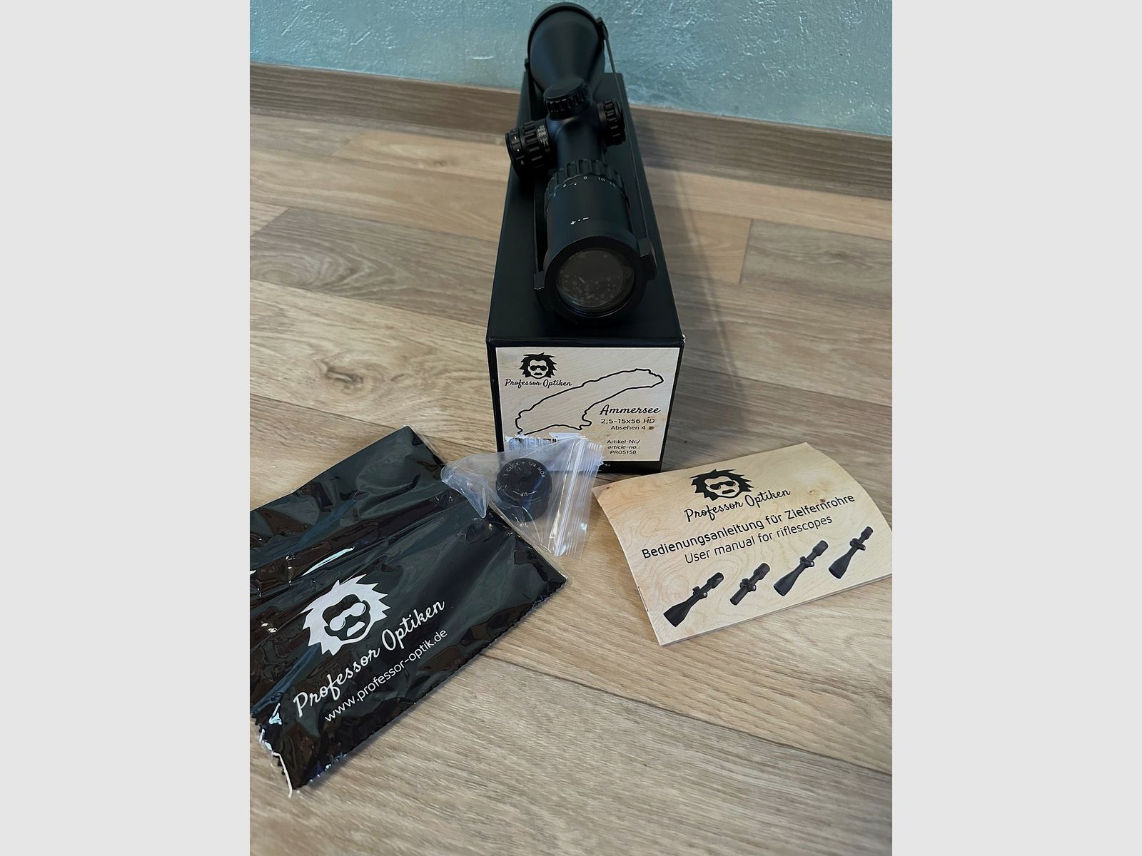 Professor Optiken Ammensee 2.5-15x56 HD Reticle 4