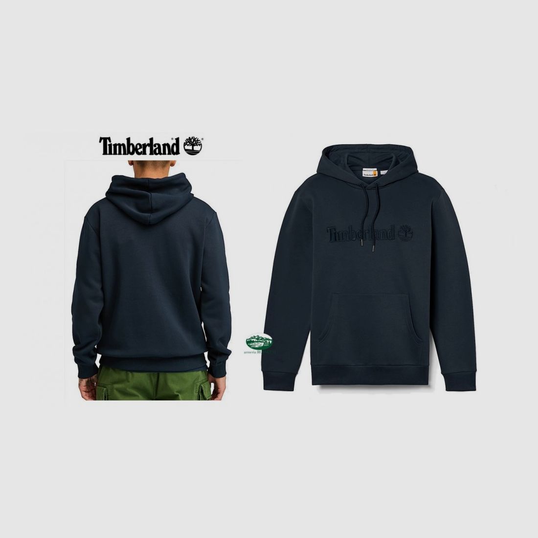 TIMBERLAND Hennep Hoodie met Capuchon Blauw