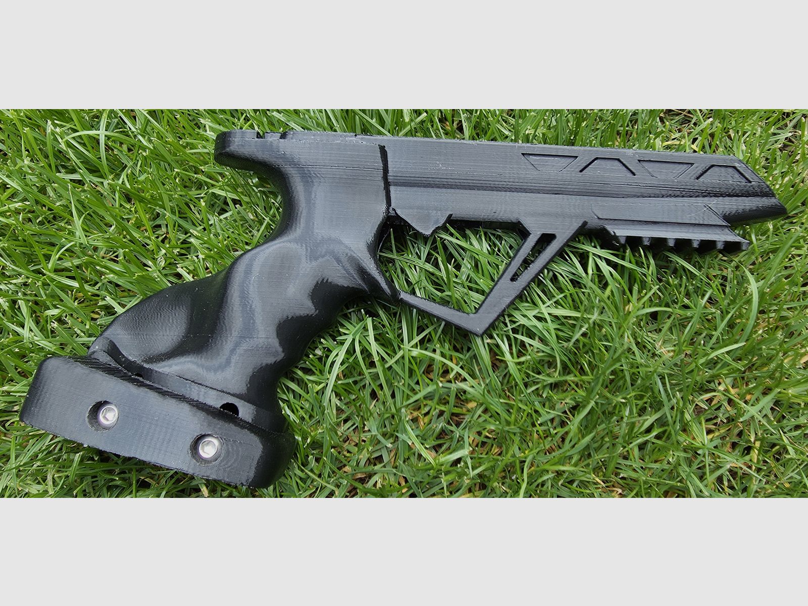 Matchgrip voor Diana Chaser Bandit Airbug PETG zwart of zilver