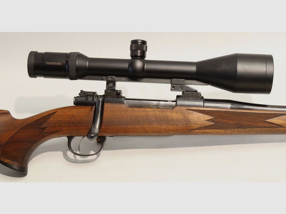 Mauser 98 with 2.5-10x56 Swarovski Habicht LA 4i