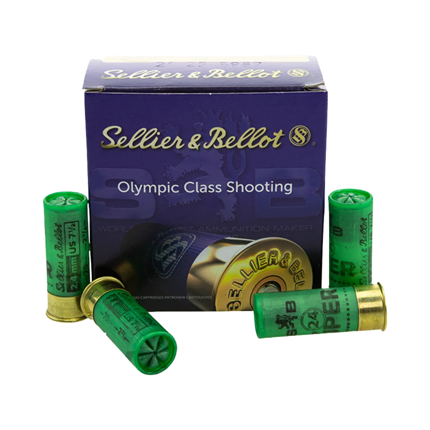 S&B Super Trap 12/70 munitions de plomb 25 coups 24g