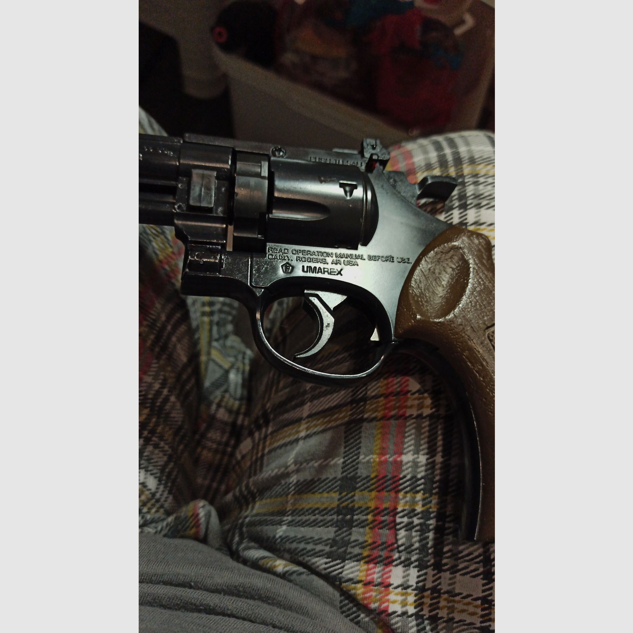 Vintage: CO2 Revolver "Daisy" Powerline 44 Diabolo 4,5 