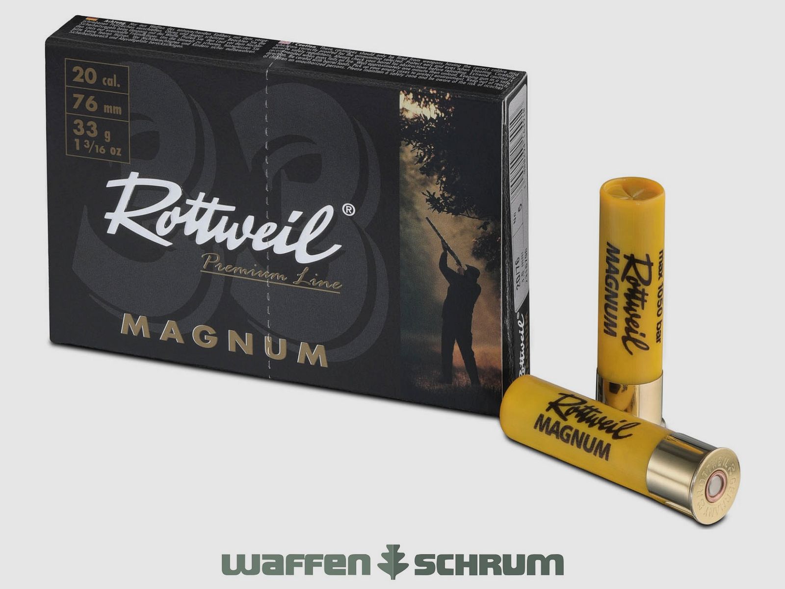 Rottweil Waidmannsheil Magnum 20/76 2,7mm - 33g