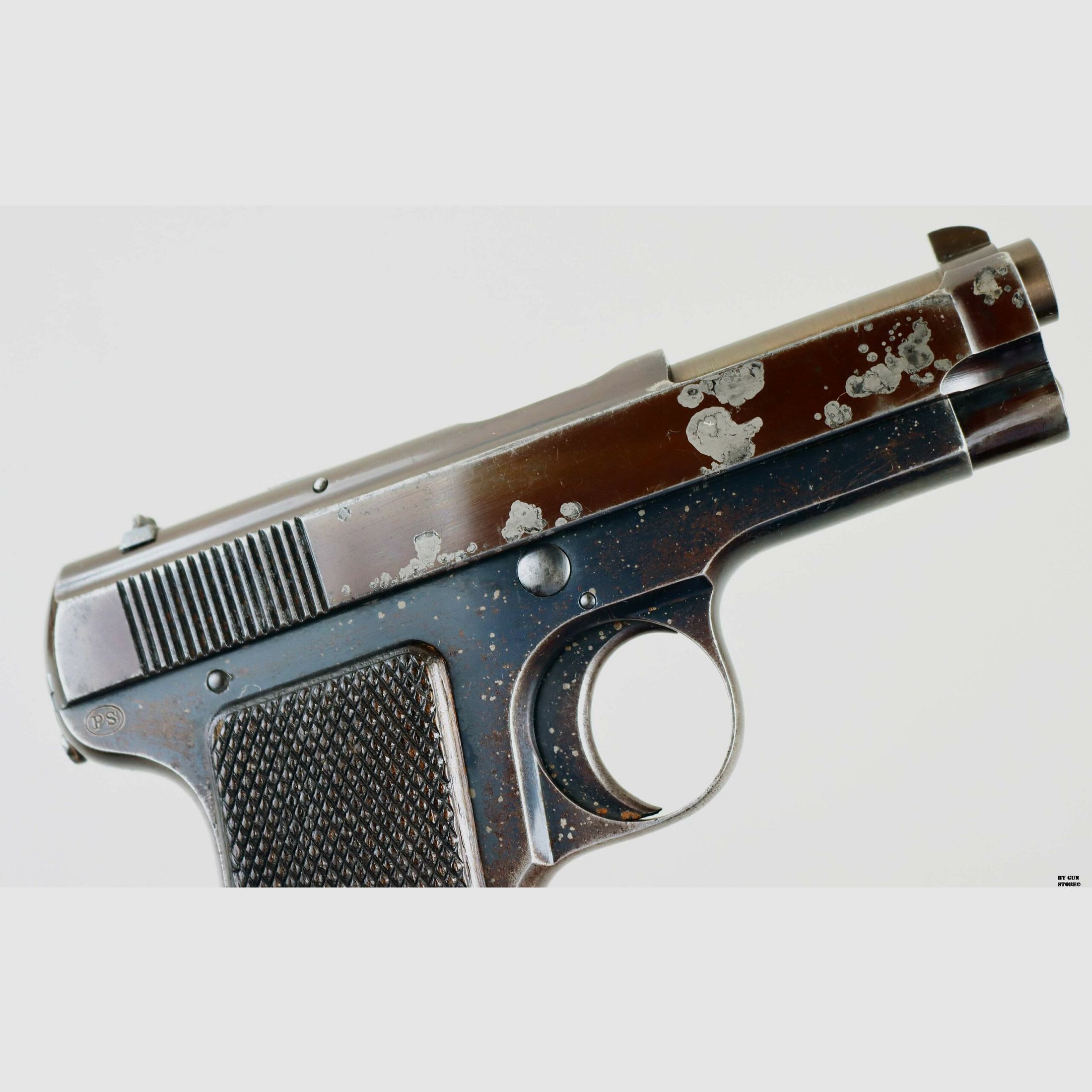Beretta pistol mod. Brevetto 1915 cal. 9 mm Glisenti matr. 7842, image 7 of 12