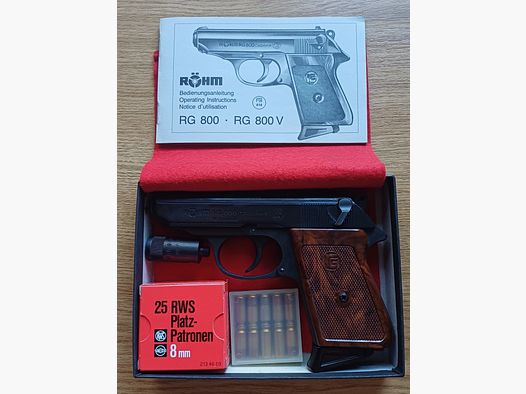 Röhm RG 800 Selbstladepistole 