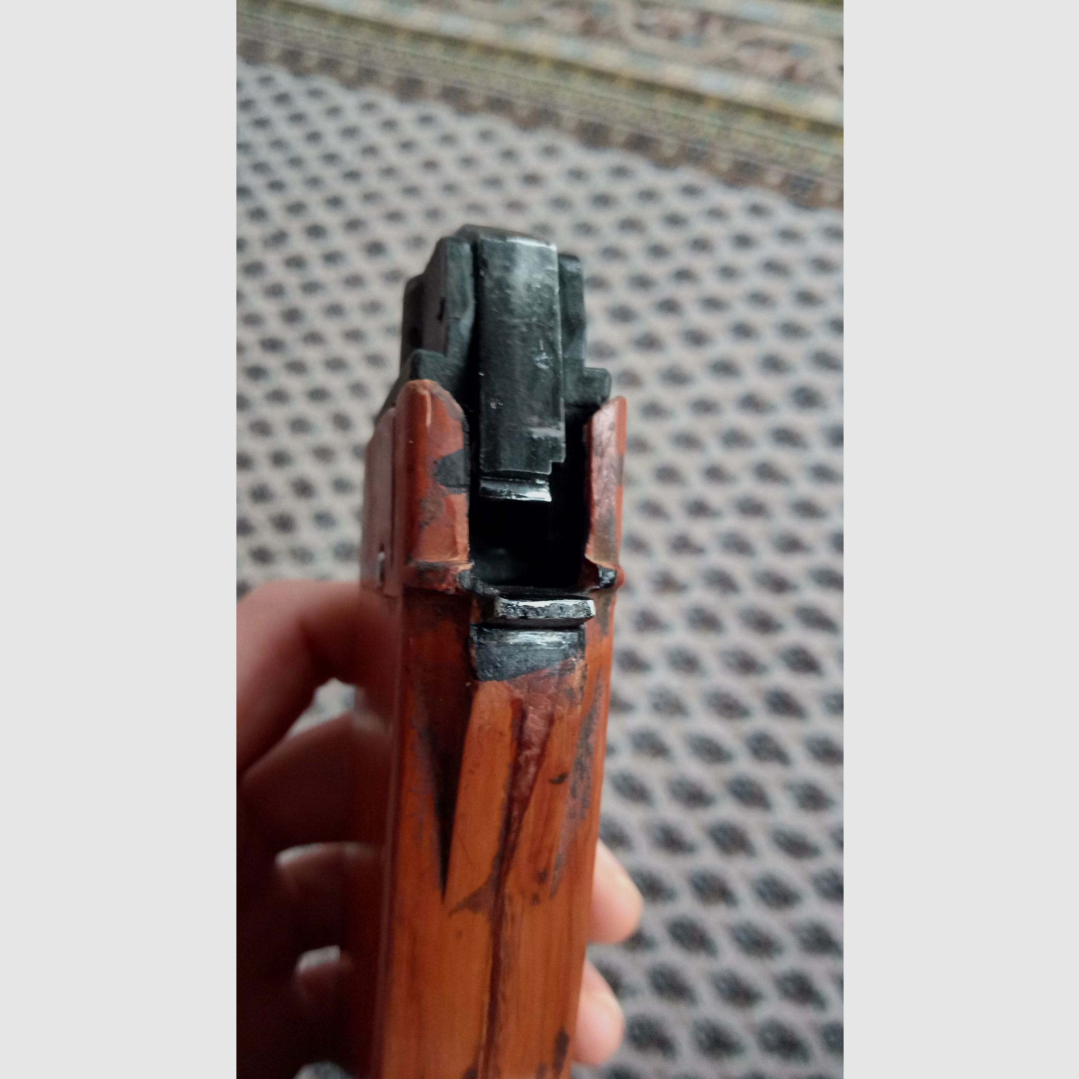 Full steel Co2 Yunker AKS-74u decoration from MWM Gillmann with real parts optionally with decoration plum // AKSU Krinkov / russian-guns-de / 4.5mm BB