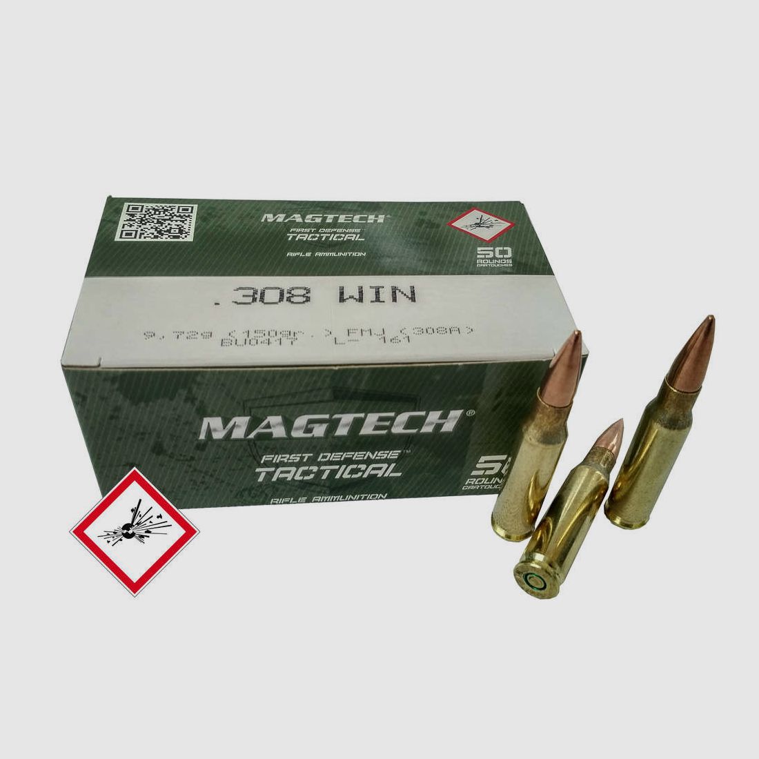 Magtech .308Win FMJ 150grs / 9.7g – 50 pcs