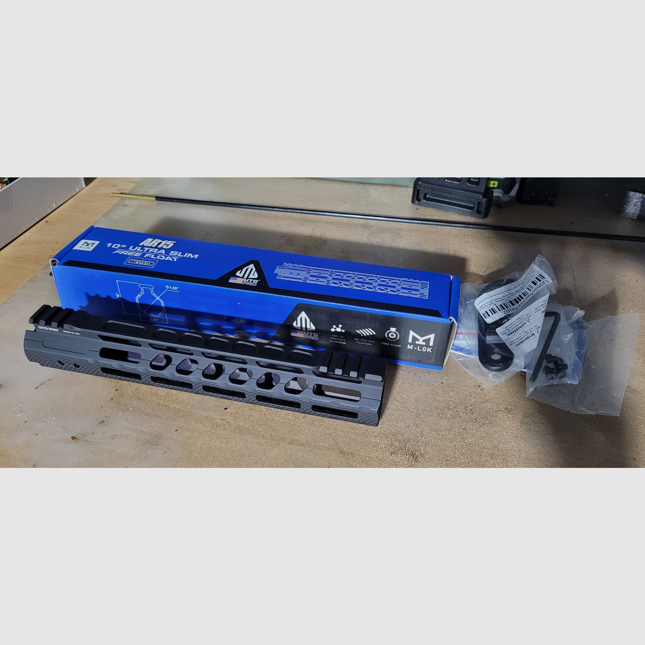 UTG pro Handschutz Ar15 - Ultra Slim 10" M-Lok