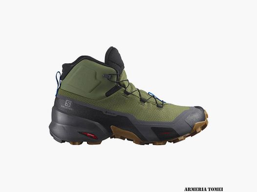 SALOMON – HERREN – CROSS HIKE MID GTX Olivine / Magnet / Gum1a