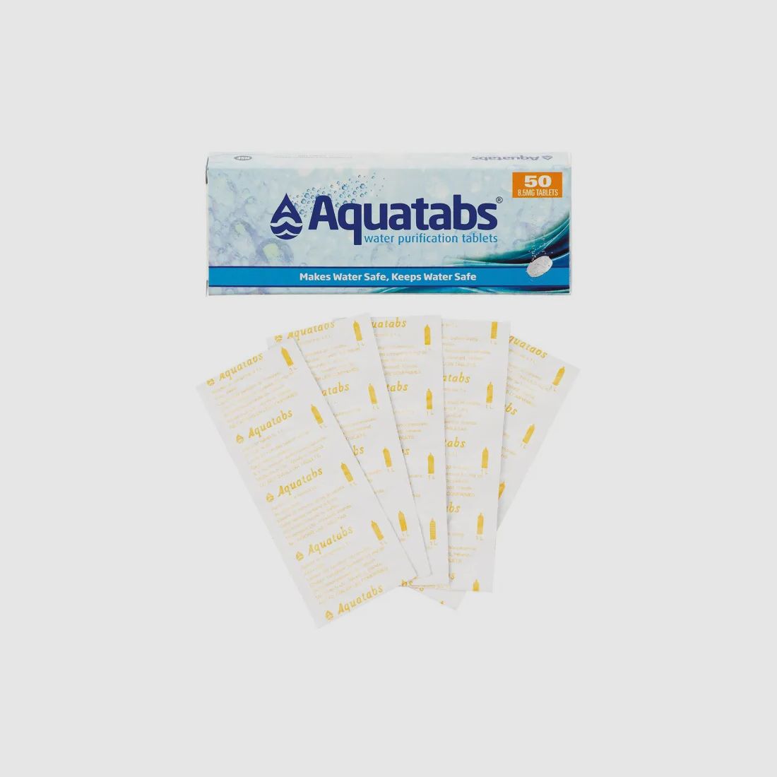 Medentech® Aquatabs® 50 tabletas para la desinfección del agua