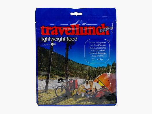 Travellunch Pasta Bolognese met rundvlees 1 verpakking