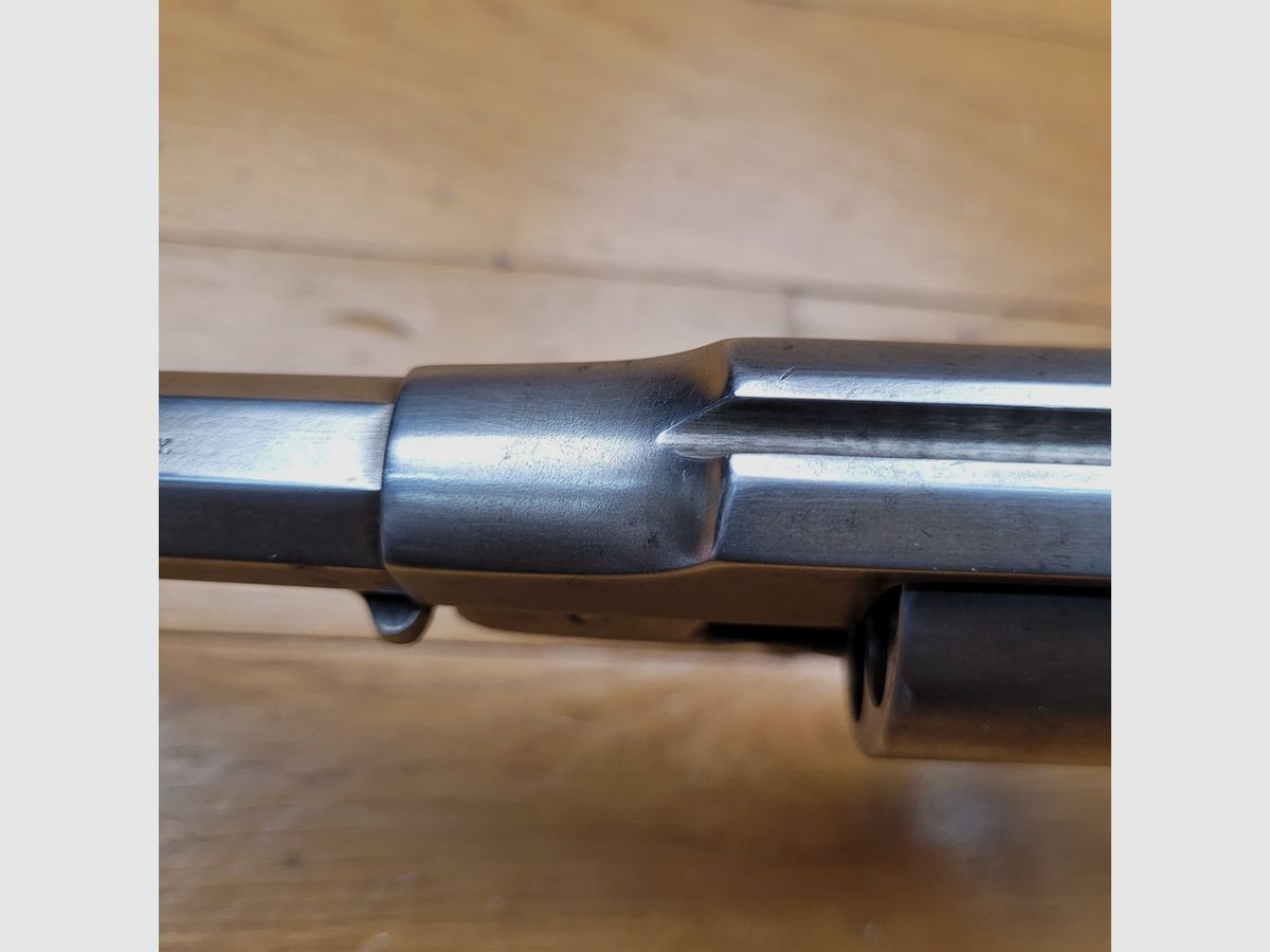 Exceptional military revolver Remington 1861 Old Army Model – Civil War weapon – Caliber 44 – Single serial number except for the cylinder – Only 10,000 weapons produced and in a rare variant! – Excellent aesthetic, mechanical, and barrel condition – Exceptional piece!, image 22 of 41