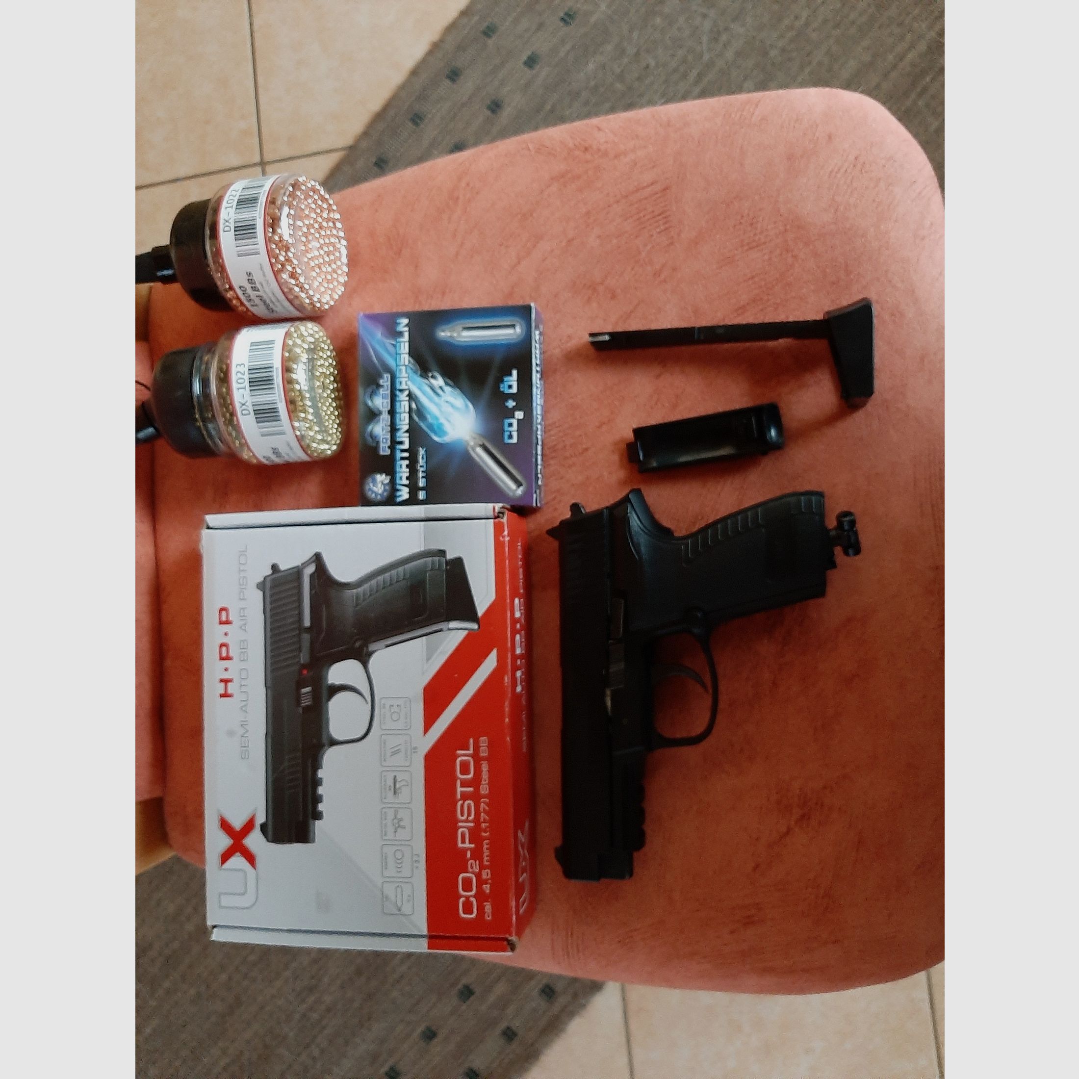 Umarex HPP 4,5mm co2 BB