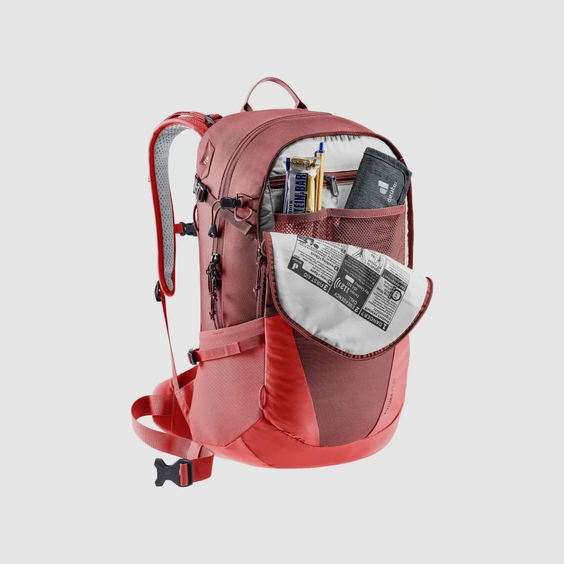 Deuter Futura 21 SL Rouge, image 4 sur 12