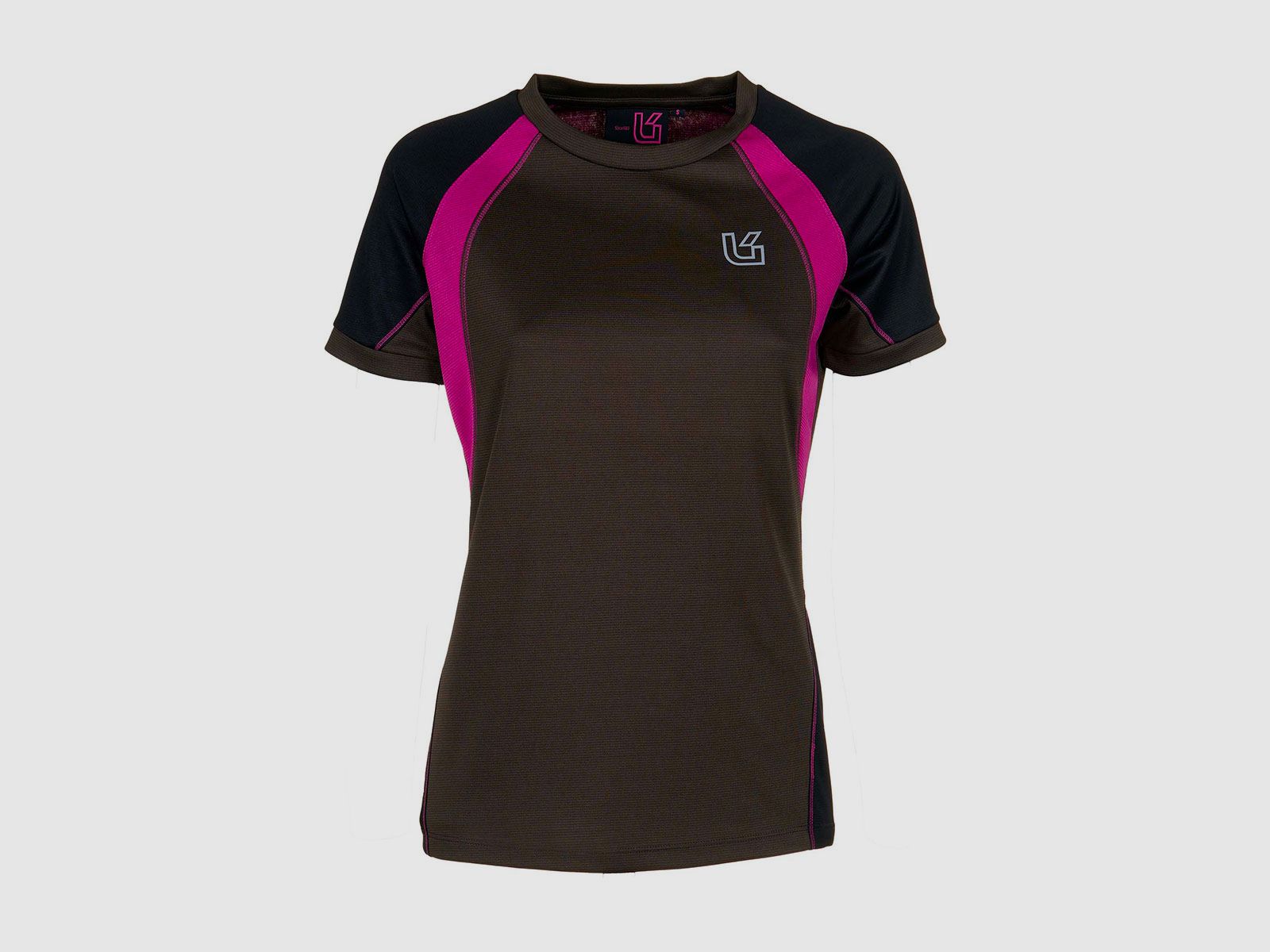 T-SHIRT – WOMEN – UNIVERS – DRY-ACTIVE Green/Fuchsia, image 1 of 2