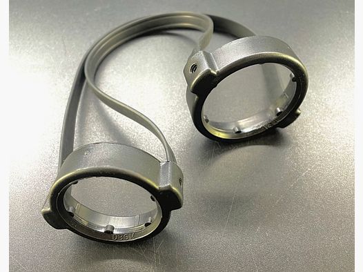 Osłona na celownik Bikini czarna 26,5 cm długości 44 mm 30 mm