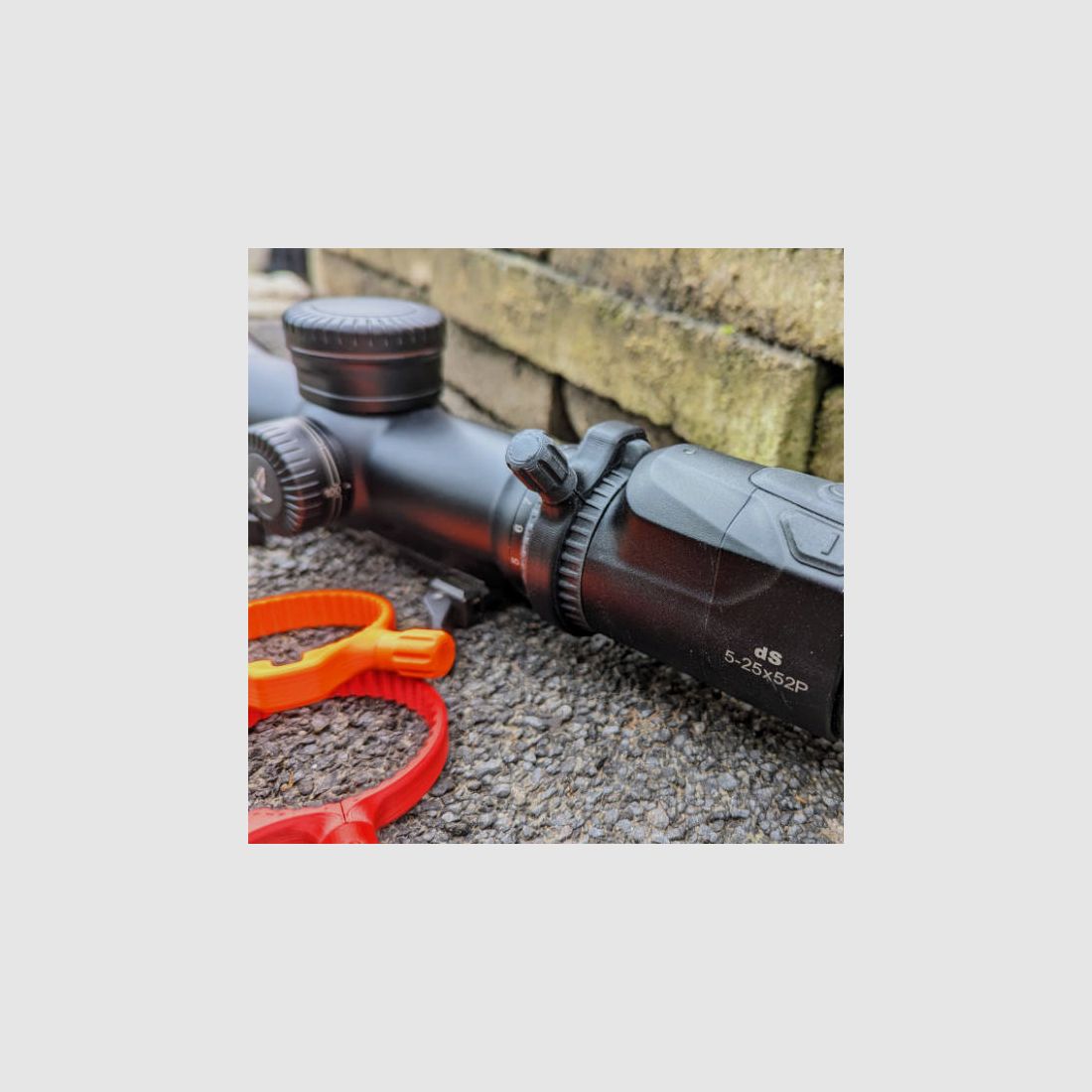 Pour Swarovski dS : levier de réglage rapide pour le réglage de l'agrandissement