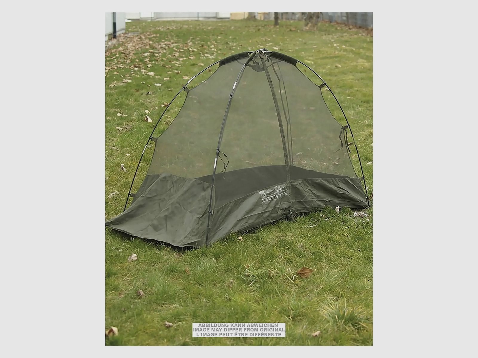 British Army British Army British Mosquito Tent with Poles used olive