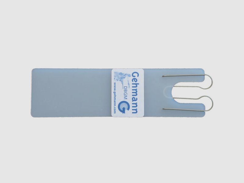 Diopter filter Gehmann with metal clip white