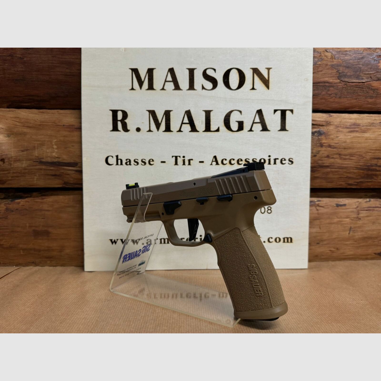 SIG SAUER P322 COYOTE cal.22 Lr, image 1 sur 5